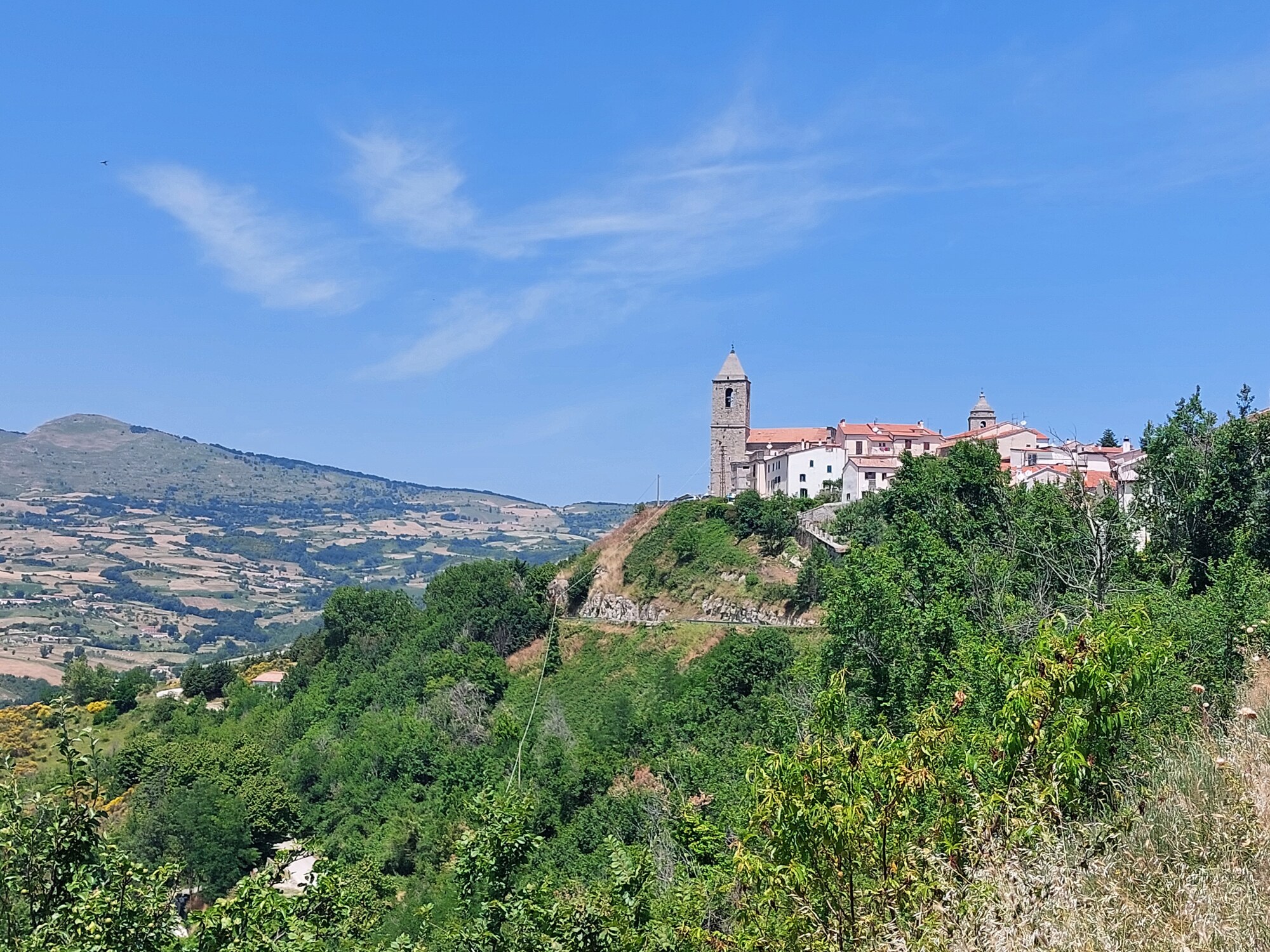 Panorami sulla vallata molisana