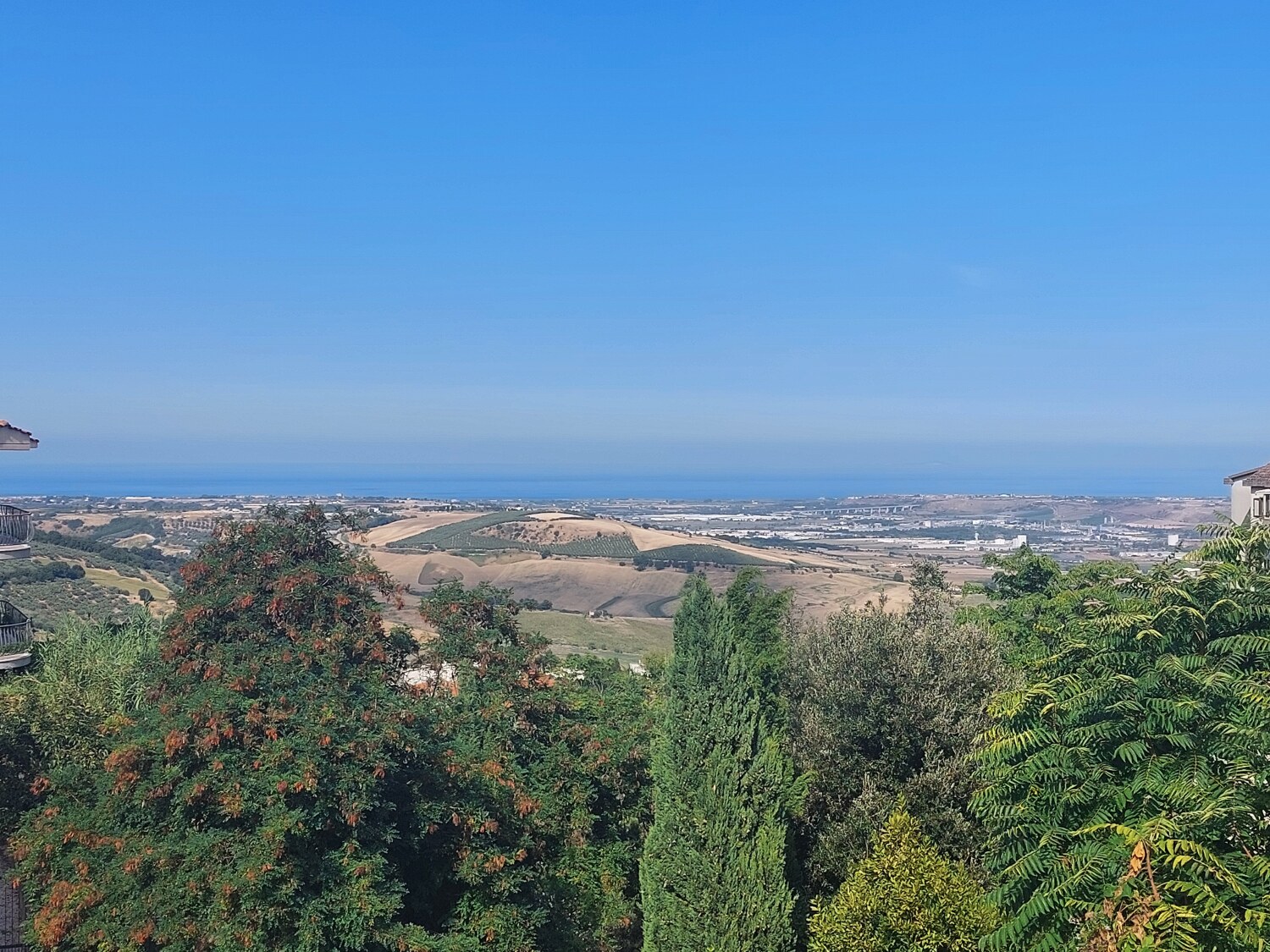 Panorama sul mare Adriatico