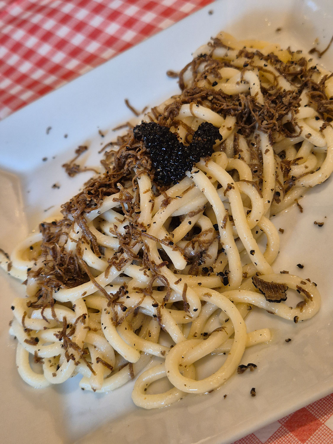Umbricelli al tartufo