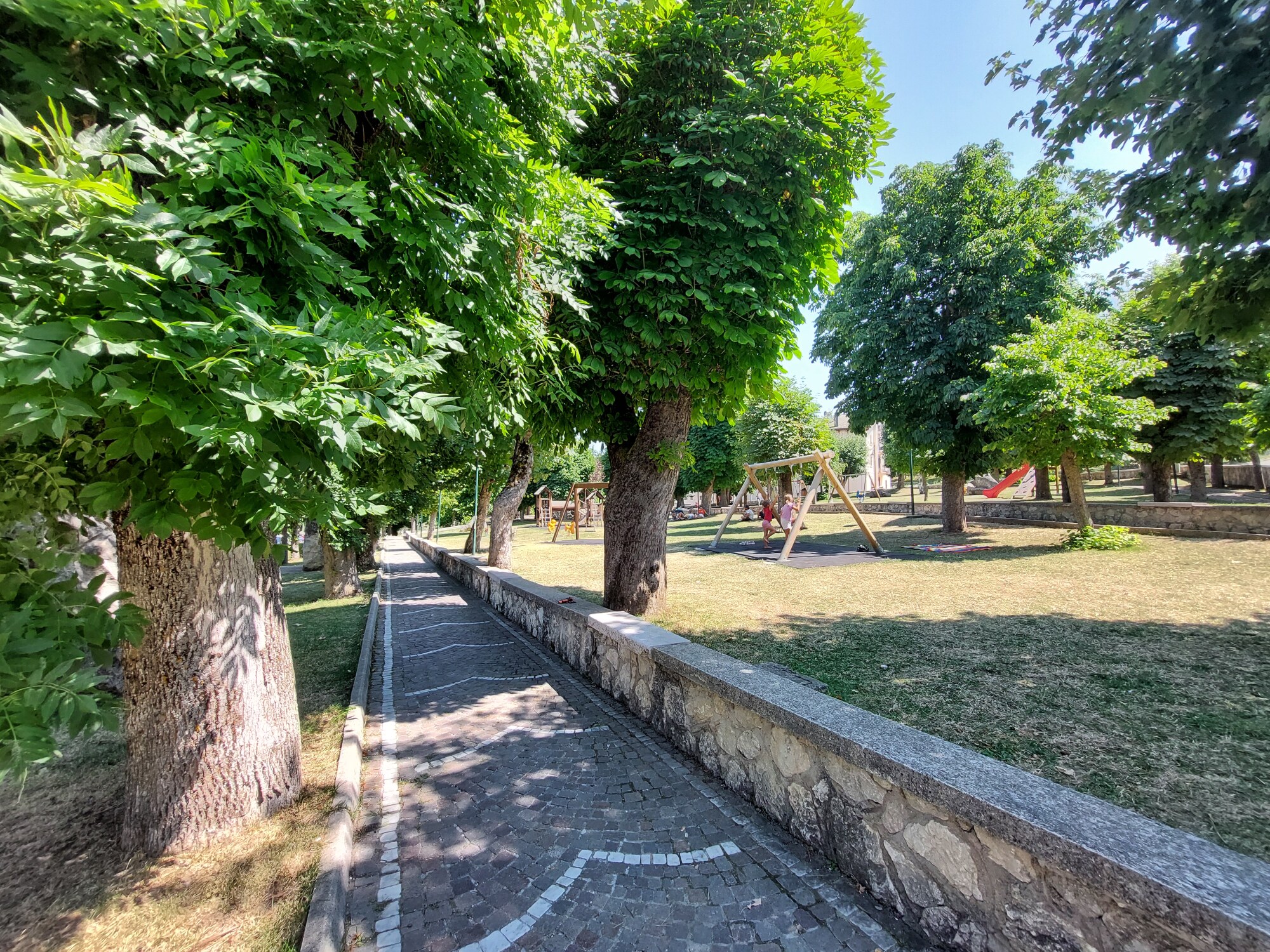 parco immerso nel verde