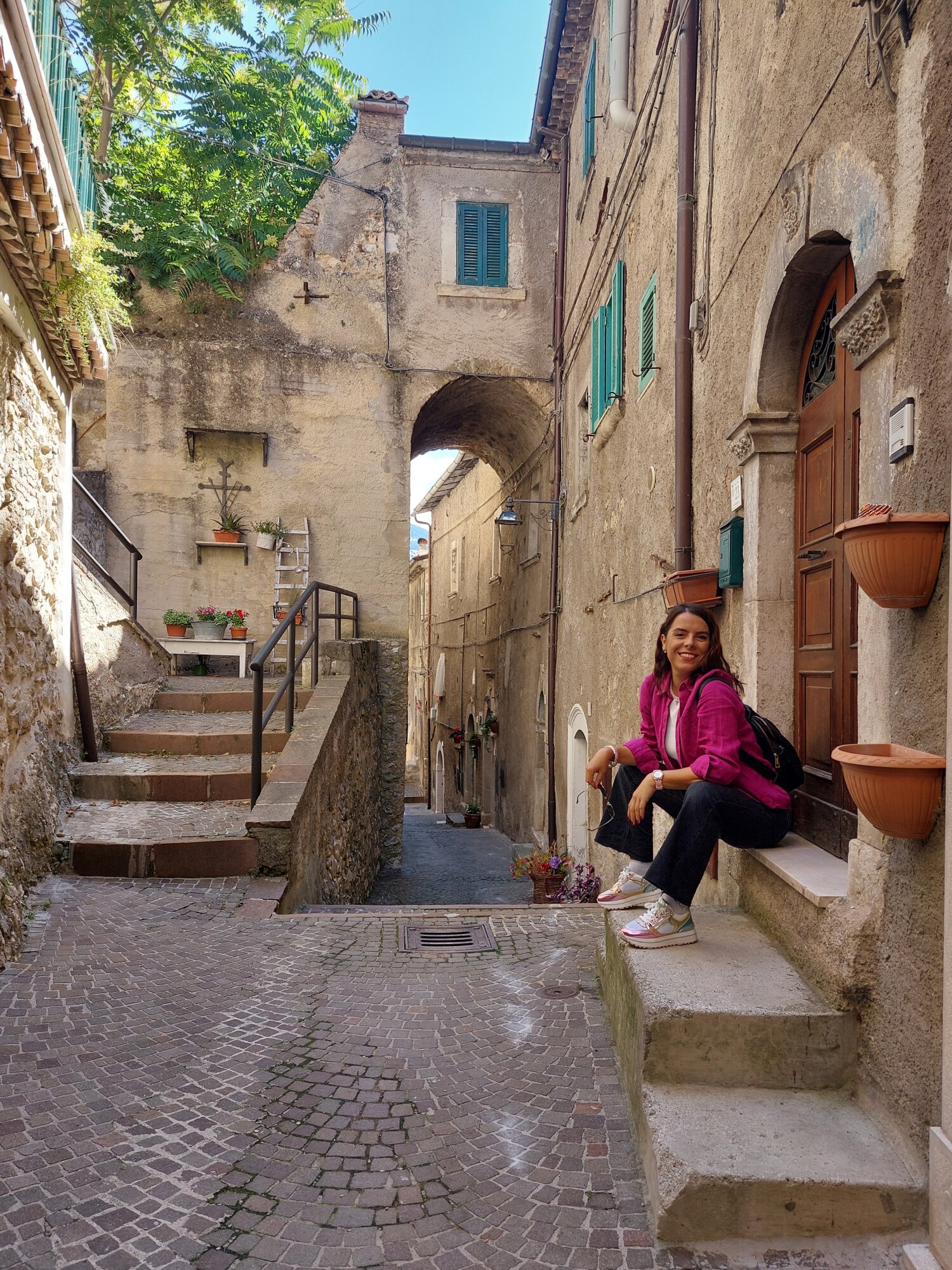 Arco di Escher a Villalago