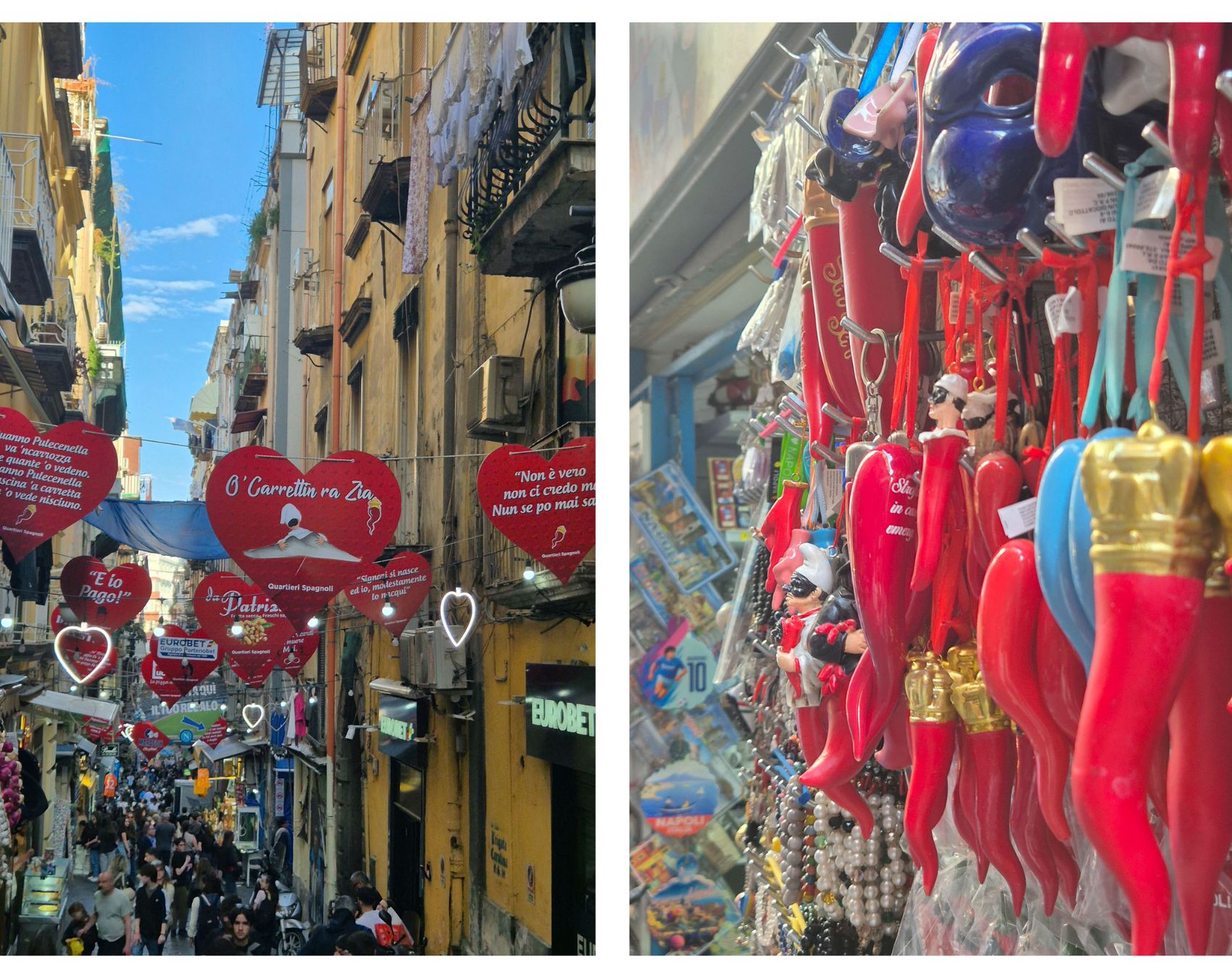 Il cuore scaramantico di Napoli