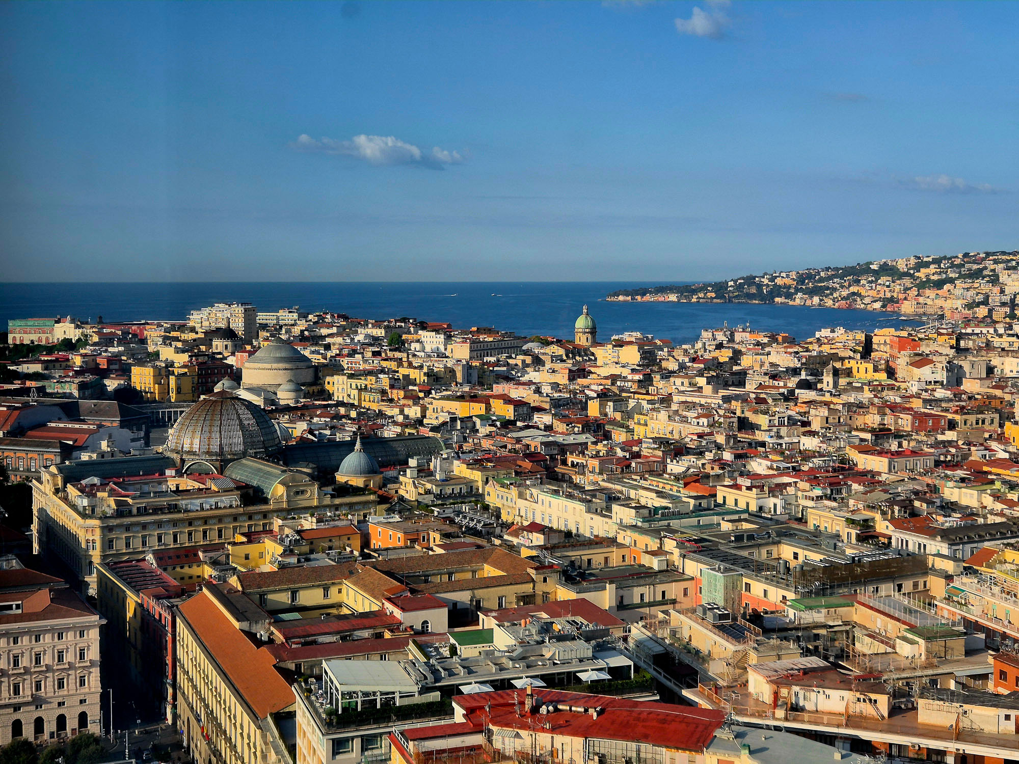Vista sul Golfo di Napoli