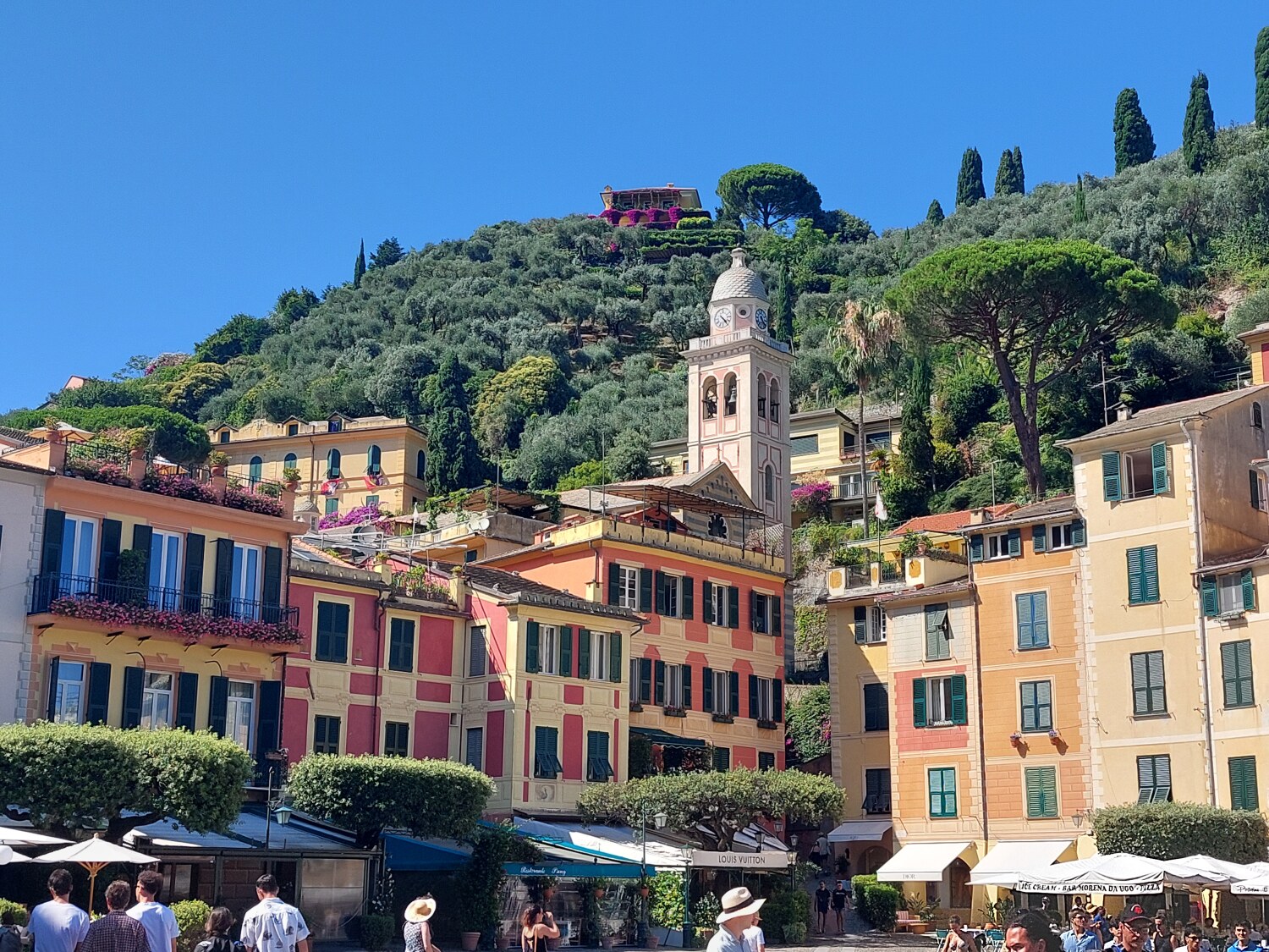 Le casette colorate del borgo Le casette colorate del borgo di Portofino