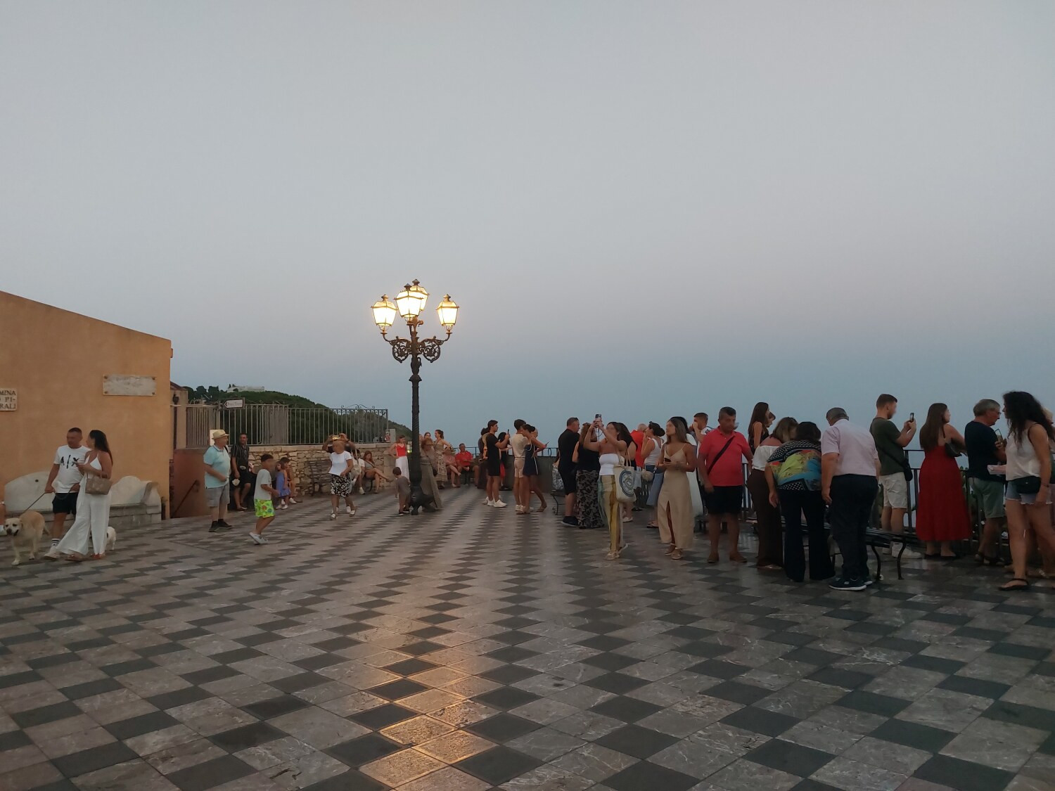 Il tramonto di Taormina Il tramonto di Taormina
