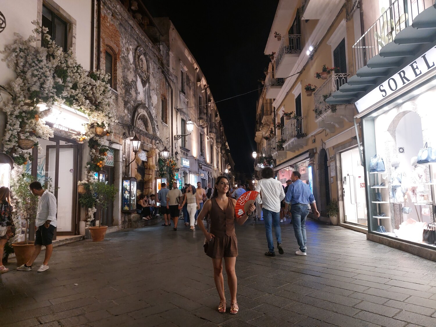 Taormina, cosa fare la sera Corso Umberto di sera