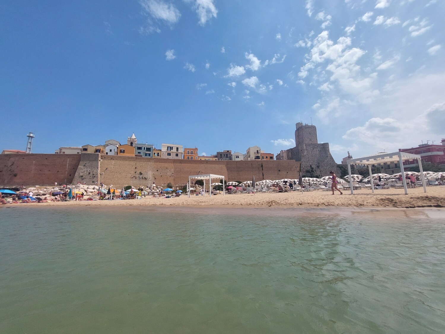 Vista dal mare