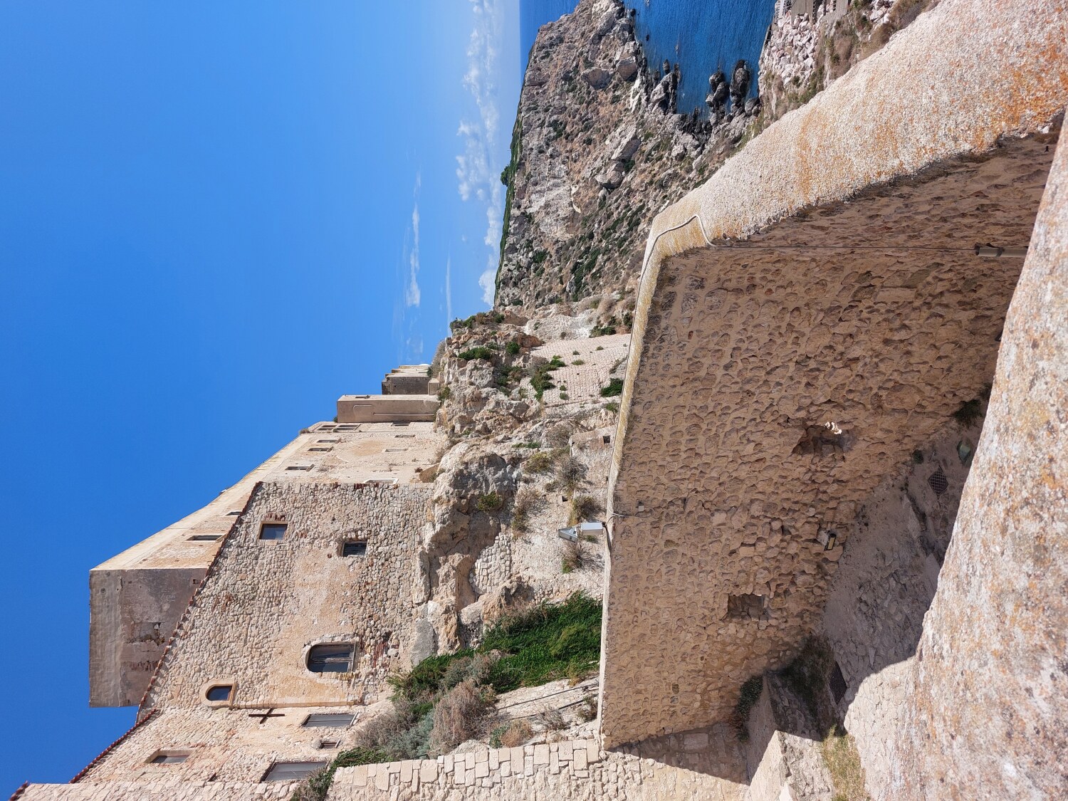 Il balcone del castello